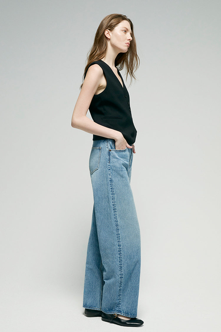 Slope Curve Jeans Hj039 in It's Too Late view 15 - Hey Joanie Slope Curve Jeans (bottom)