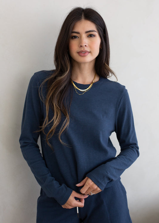 Slub Binding Long Sleeve in XS (piece)