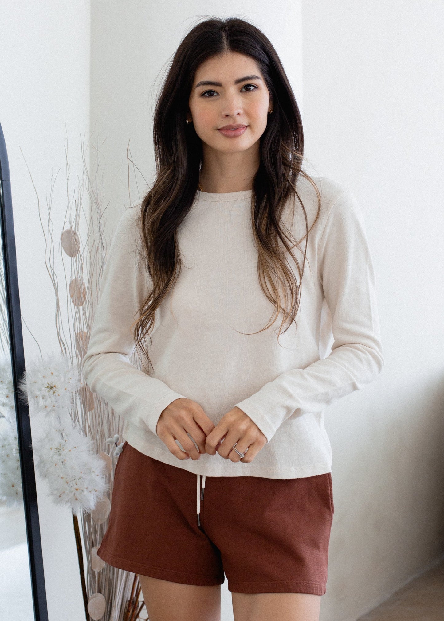 Slub Binding Long Sleeve in XS view 4 (piece)