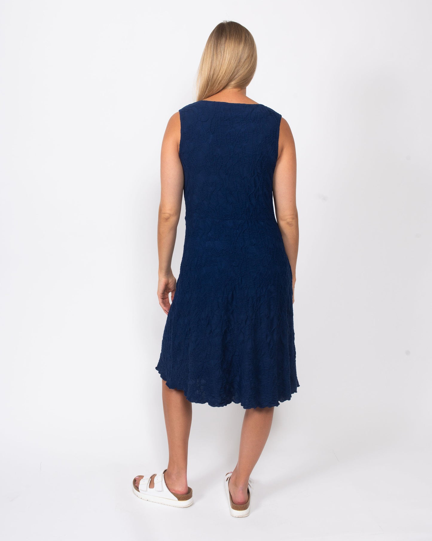 Snoskins Dreamcatcher Sleeveless Dress in Navy view 5