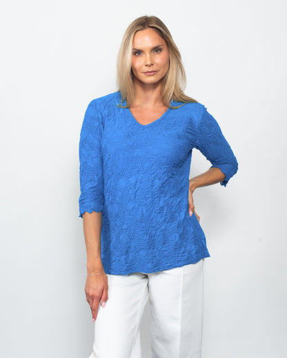 Snoskins Dreamcatcher V-neck Blouse in White view 4 - What Does A Dreamcatcher Symbolize (top)