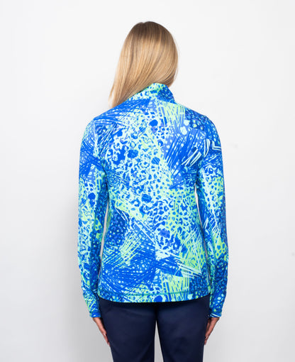 Snoskins Sport Full Zip Jacket in Jazzy view 6 - Sports Full Jacket (layer)