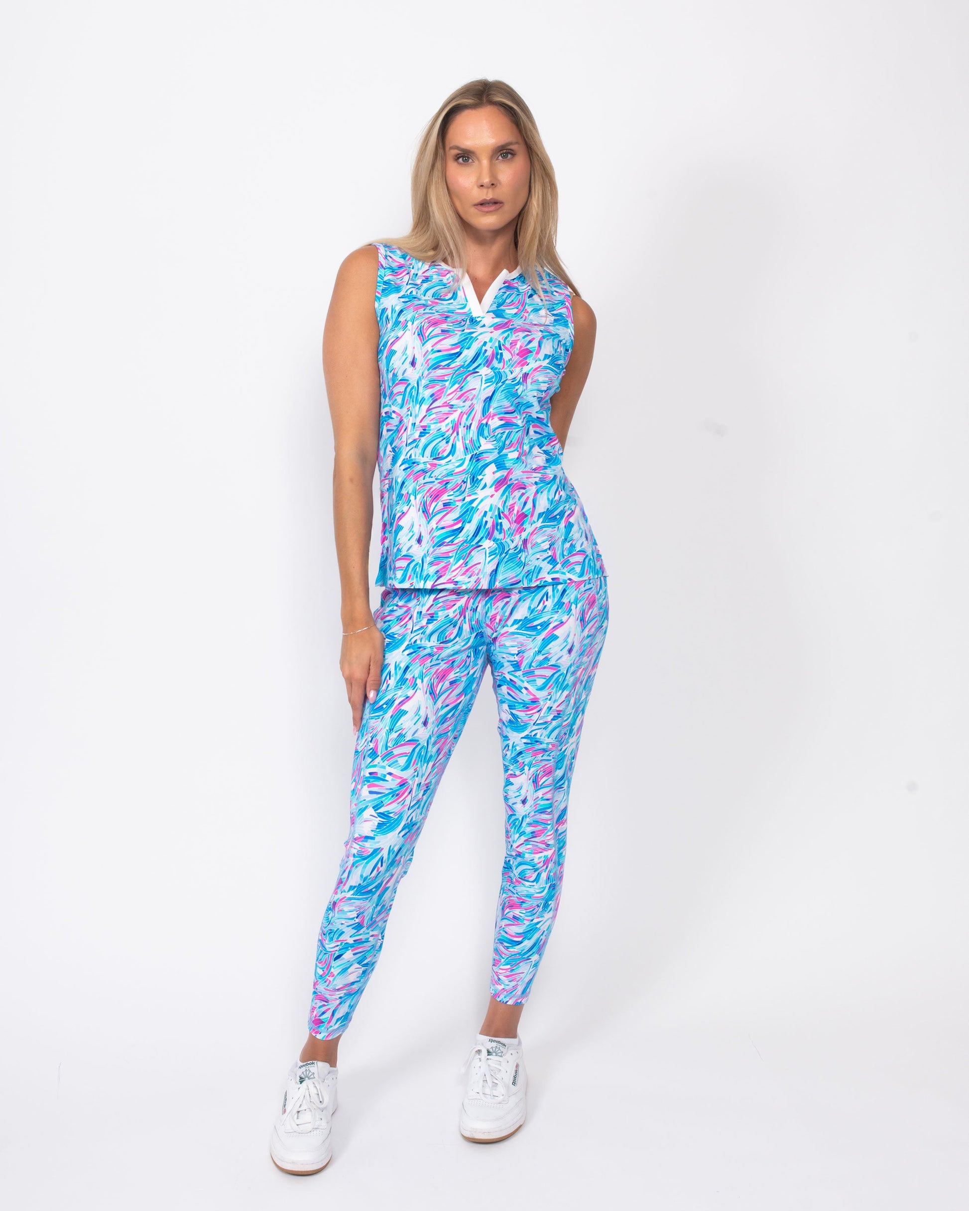 Snoskins Sport Legging in Dashing view 3 - Sportlegging (bottom)