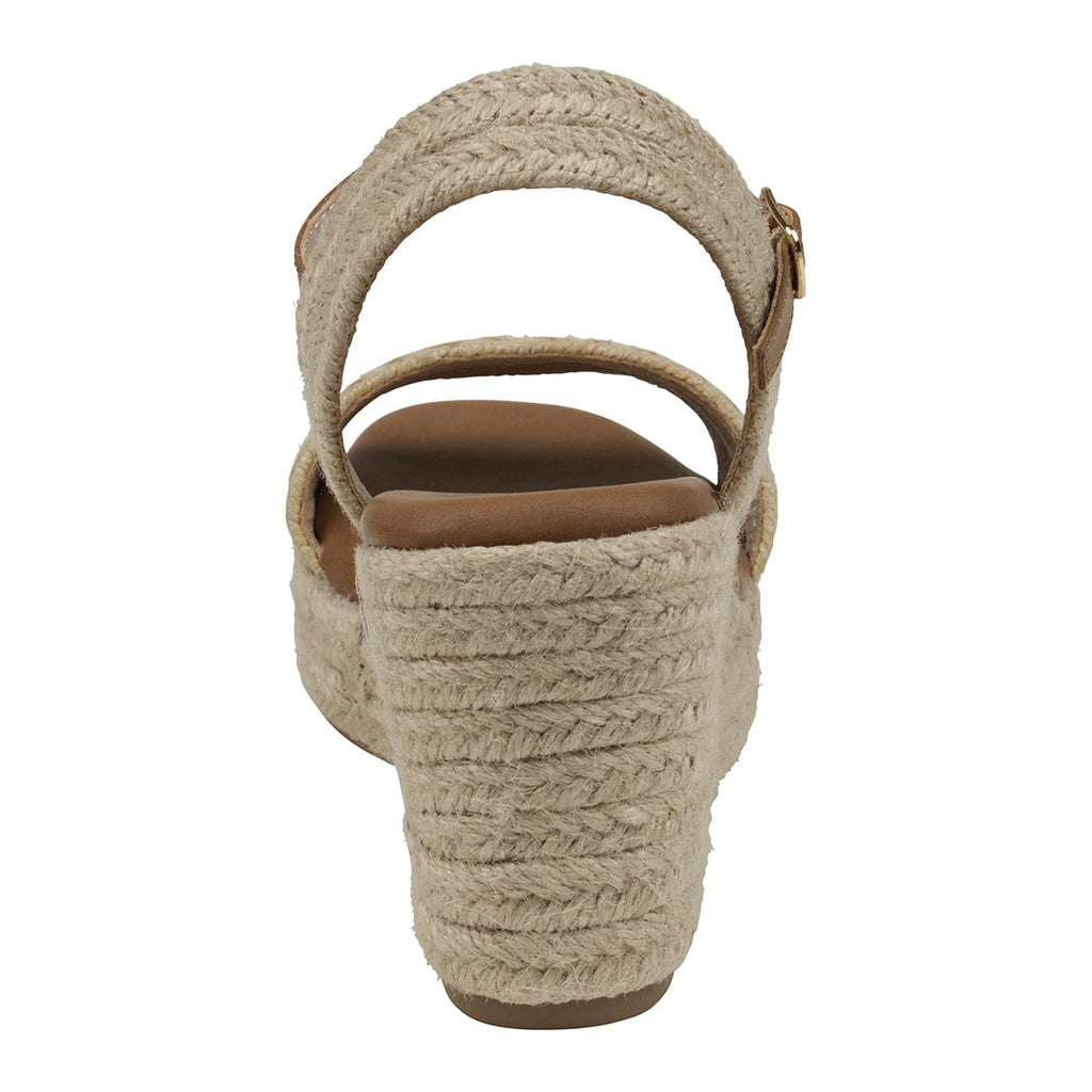 Solene Natural Slingback Espadrille Wedge Sandals Natural view 2 (bag) - wedge sandals, espadrille wedg - shop at us.meeeshop