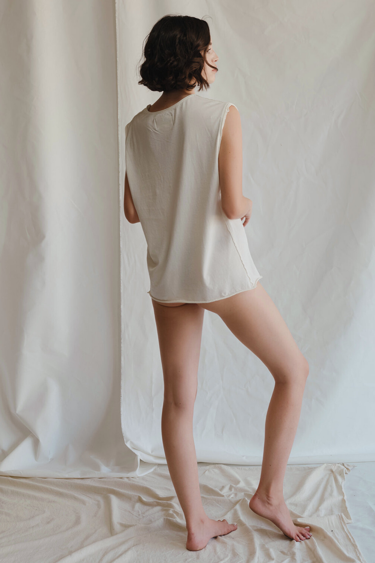 Sonny & Cher Oversized Tank in L view 4 - Relaxed Fit (top)