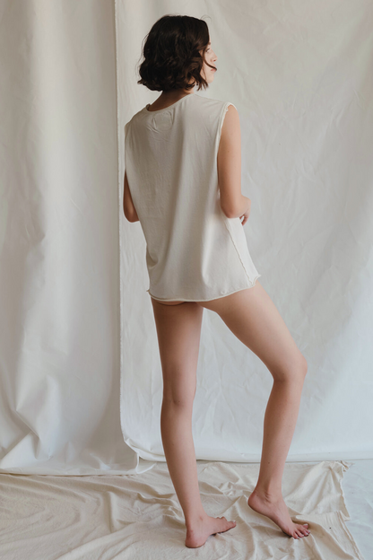 Sonny & Cher Oversized Tank in L view 4 - Relaxed Fit (top)