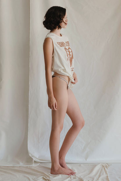 Sonny & Cher Oversized Tank in M view 3 - Relaxed Fit (top)