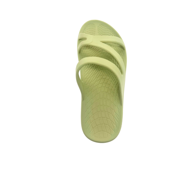 Sovella Active Recovery Sandals Women's Pf Green Slide in GREEN view 4 (shoe)