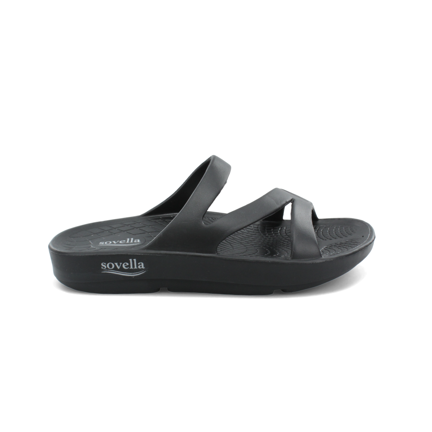 Sovella Active Recovery Sandals Women's Pf Slide Black - MeeeShop Women's Fashion