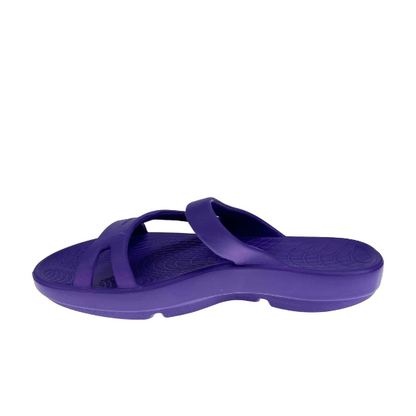 Sovella Active Recovery Sandals Women's Pf Slide Purple in PURPLE view 3 - Sovella Running Shoes