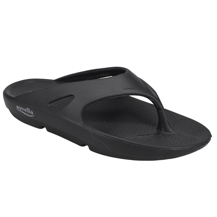 Sovella Active Recovery Sandals Women's Pf Thong Black - MeeeShop Women's Fashion