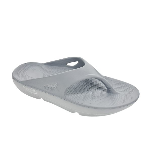 Sovella Active Recovery Sandals Women's Pf Thong Light Grey in LIGHT GREY - Sovella Athletic Shoes