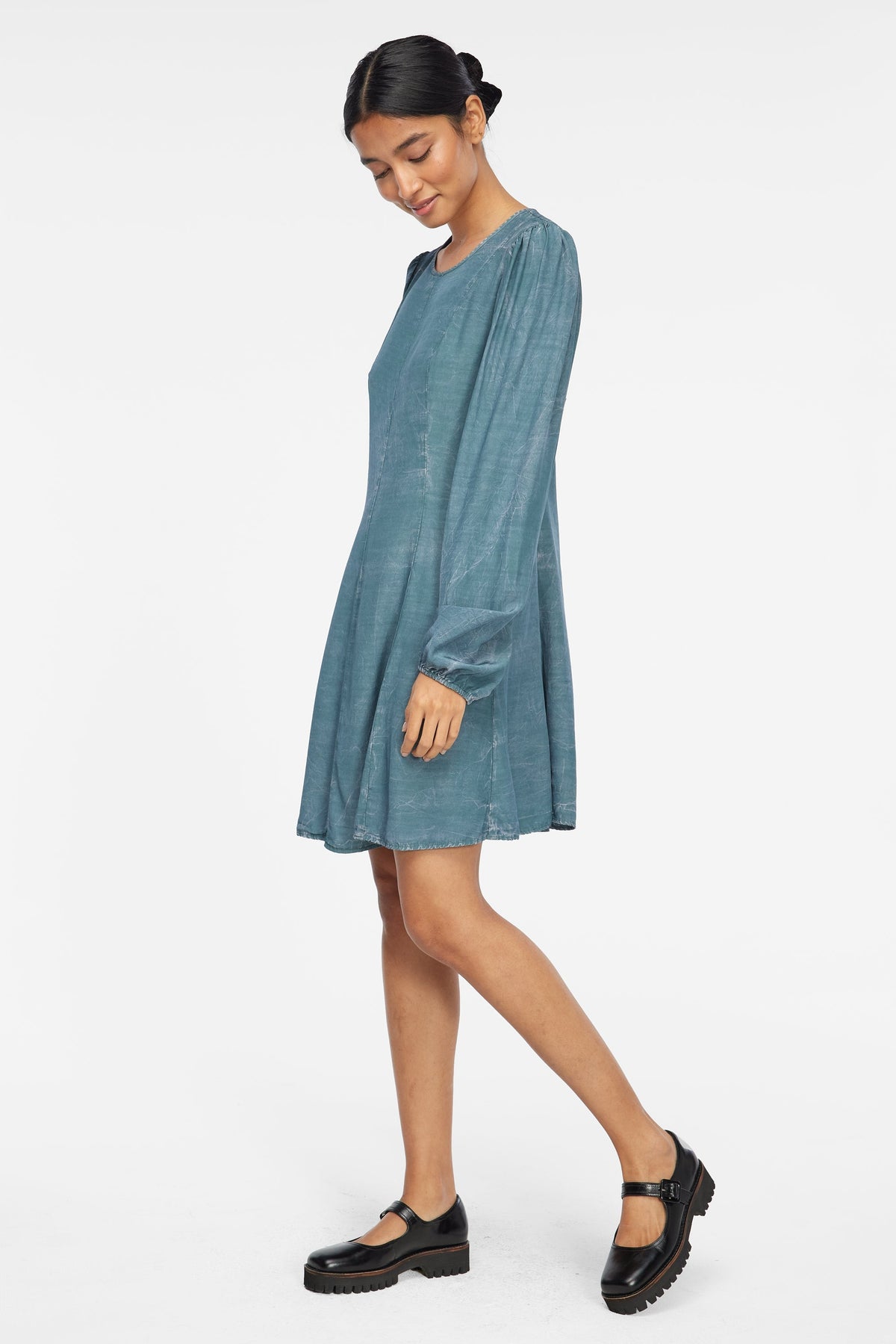 Sparrow Mini Dress in S view 2 - Sparrow Mini Dress Tiger Mist