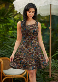 Spellbinding Skater Dress XS (dress) - spellbinding attire, spellbinding costume, spellbinder dress - shop at us.meeeshop