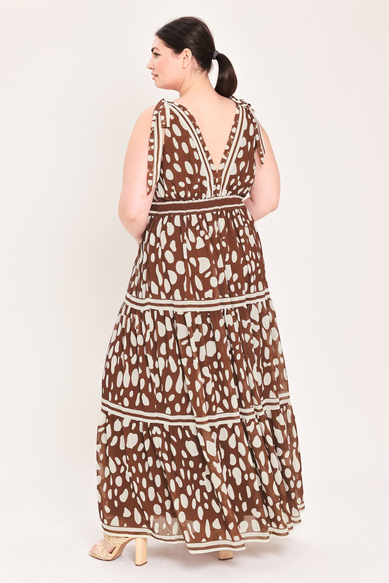 Spiced Terrain Woven Maxi Dress view 9