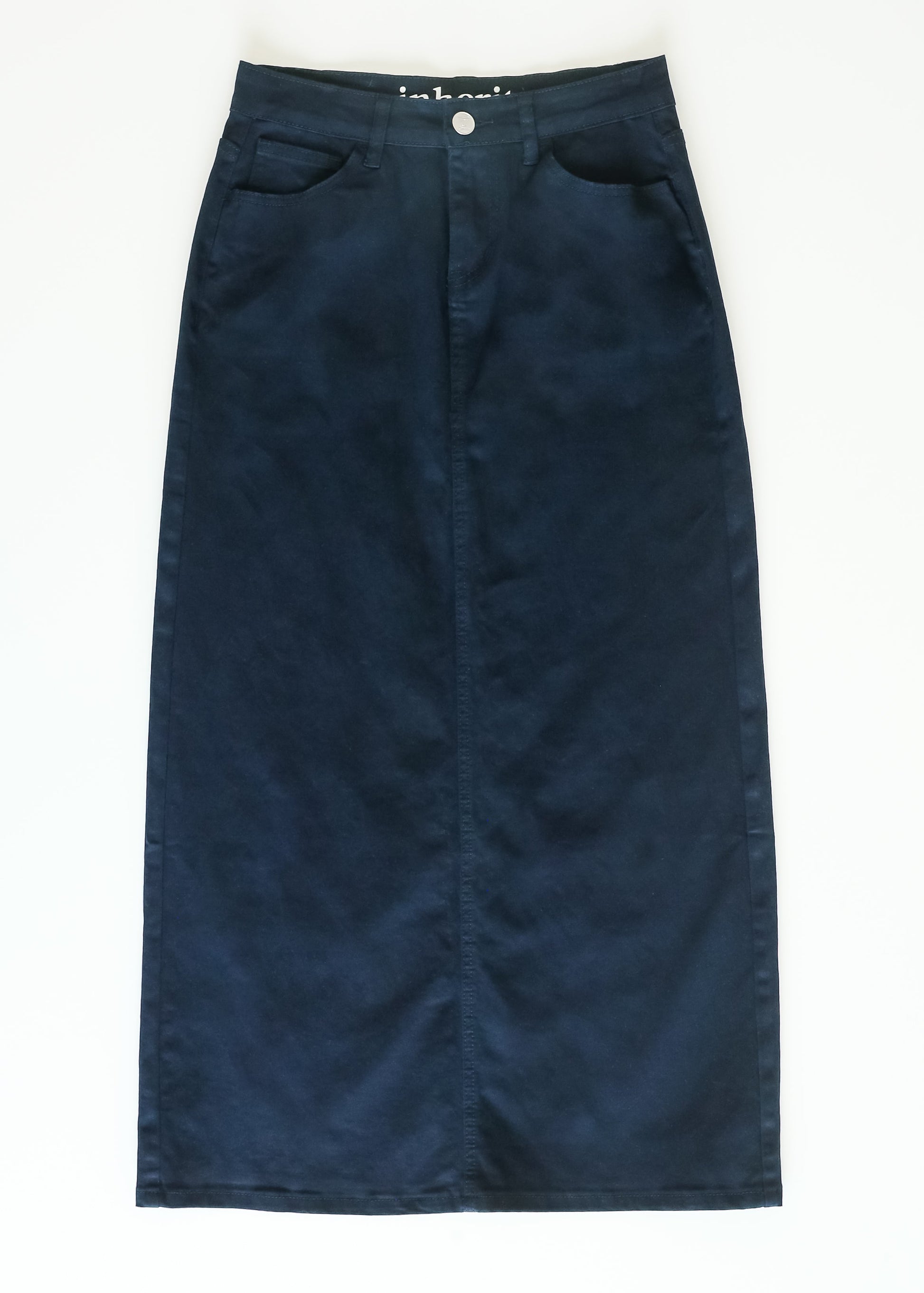Stella Navy Maxi Denim Skirt view 12 - Stella Nova Navy Skirt (dress)