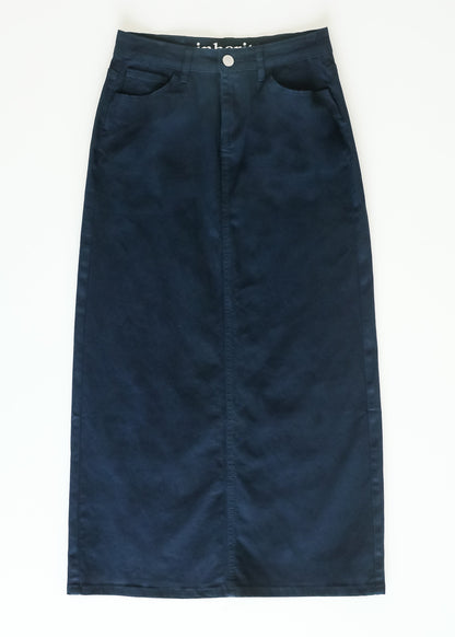 Stella Navy Maxi Denim Skirt view 12 - Stella Nova Navy Skirt (dress)