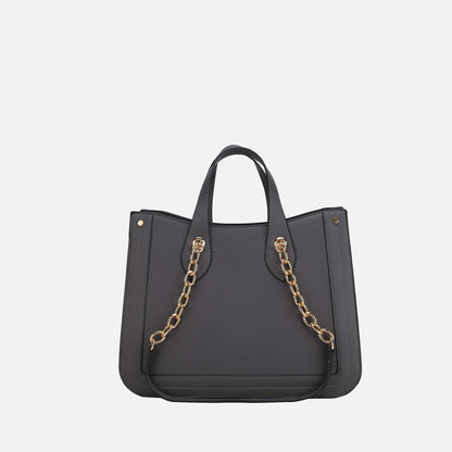 Stella Tote Bag in Charcoal Grey view 4 - Stella Tote Bag Rebecca Minkoff