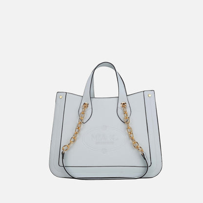 Stella Tote Bag in Pewter view 7 - Stella Tote Bag Rebecca Minkoff