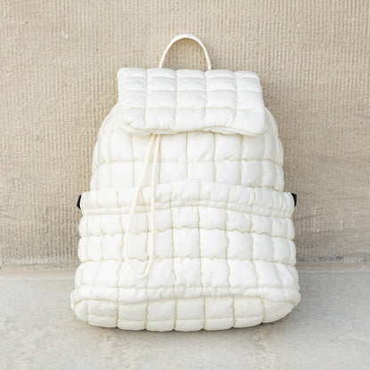 Stevie Quilted Puffer Backpack - MeeeShop Women's Fashion