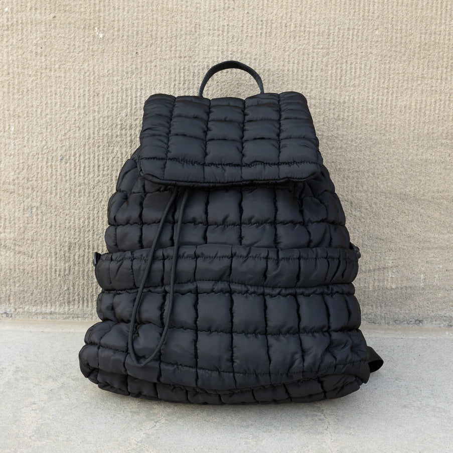 Stevie Quilted Puffer Backpack view 11 (bag)