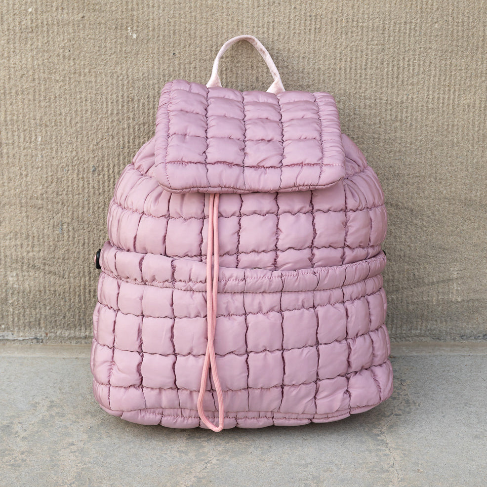 Stevie Quilted Puffer Backpack view 14 (bag)