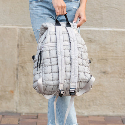 Stevie Quilted Puffer Backpack view 7 (bag)