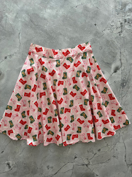 Stockings Skater Skirt in S view 2