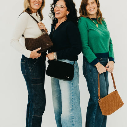 Suede Harper Hobo Shoulder Bag view 7 - Harper Suede Bag