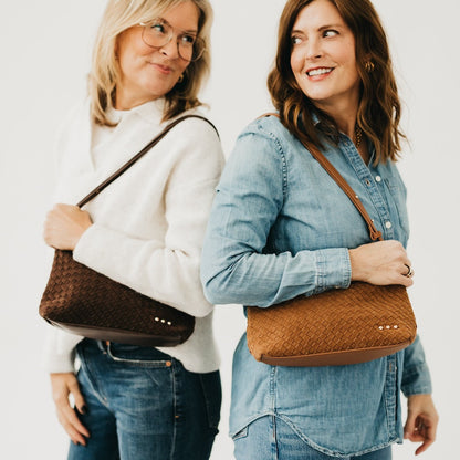 Suede Harper Hobo Shoulder Bag view 8 - Harper Suede Bag