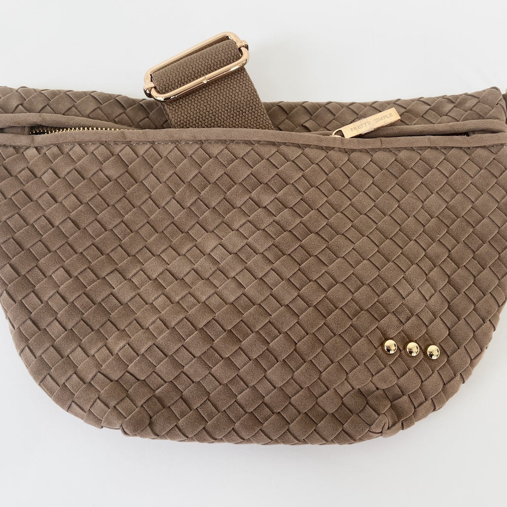 Suede Westlyn Woven Bum Bag view 15 (bag) - suede westlyn bum bag, suede westlyn woven bum bag, how to  - shop at us.meeeshop