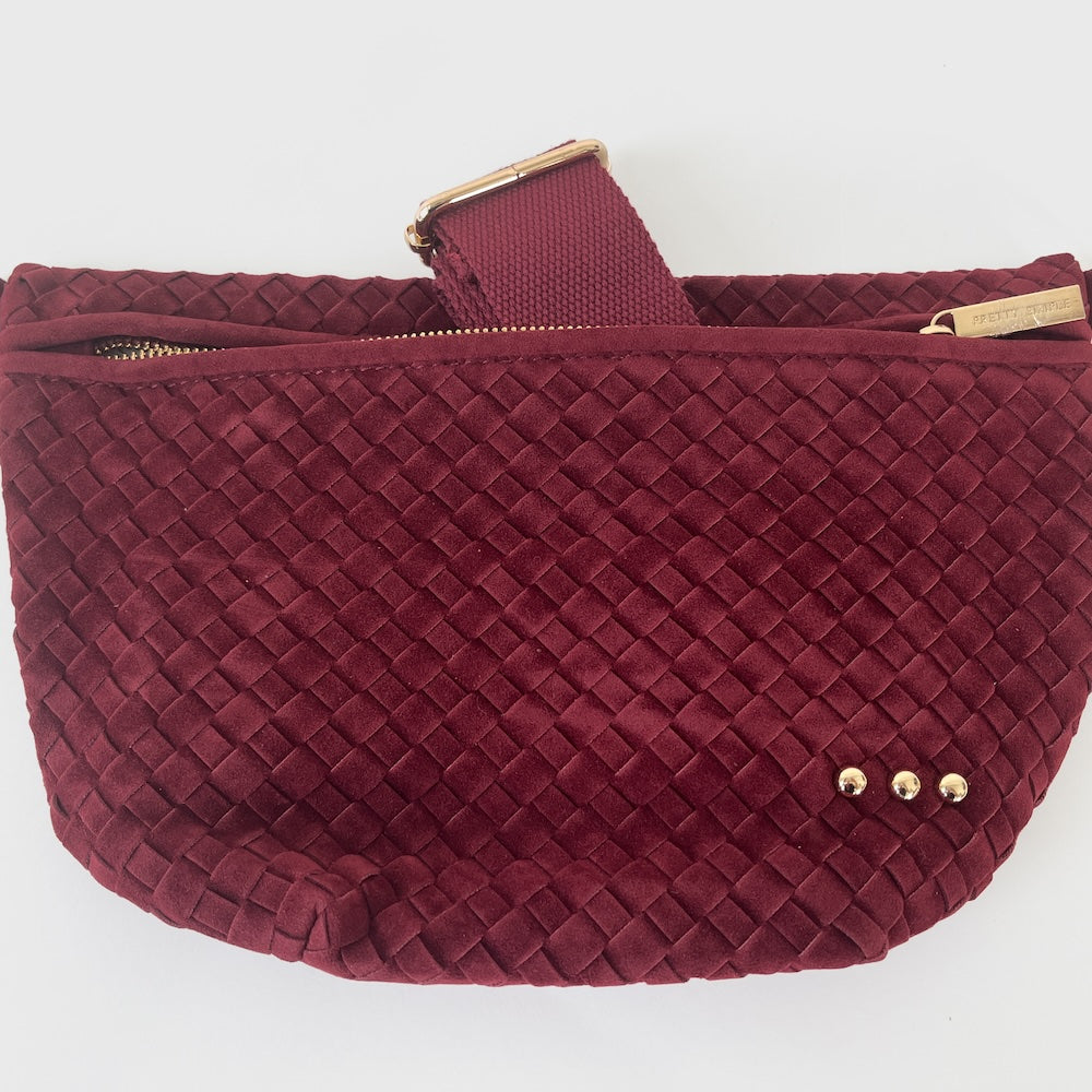Suede Westlyn Woven Bum Bag view 16 (bag) - suede westlyn bum bag, suede westlyn woven bum bag, how to  - shop at us.meeeshop