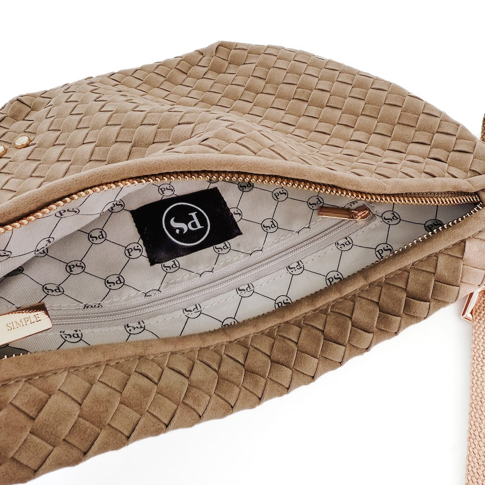 Suede Westlyn Woven Bum Bag view 17 (bag) - suede westlyn bum bag, suede westlyn woven bum bag, how to  - shop at us.meeeshop