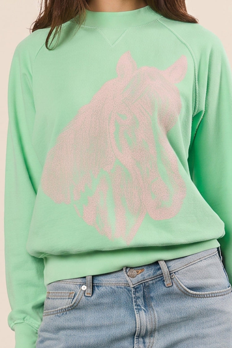 Summer Stables Pullover S view 2 (layer) - stables pullover, summer stables pullover - shop at us.meeeshop