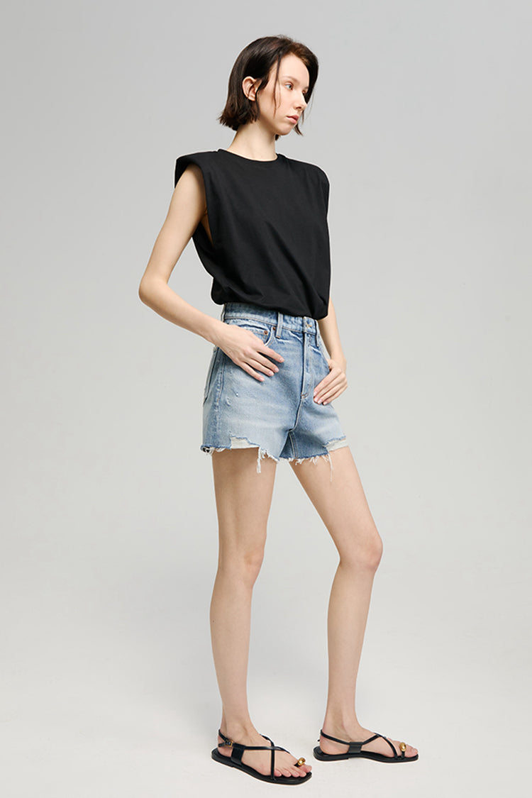 Sun-kissed Vintage Cut Off Shorts - MeeeShop Women's Fashion