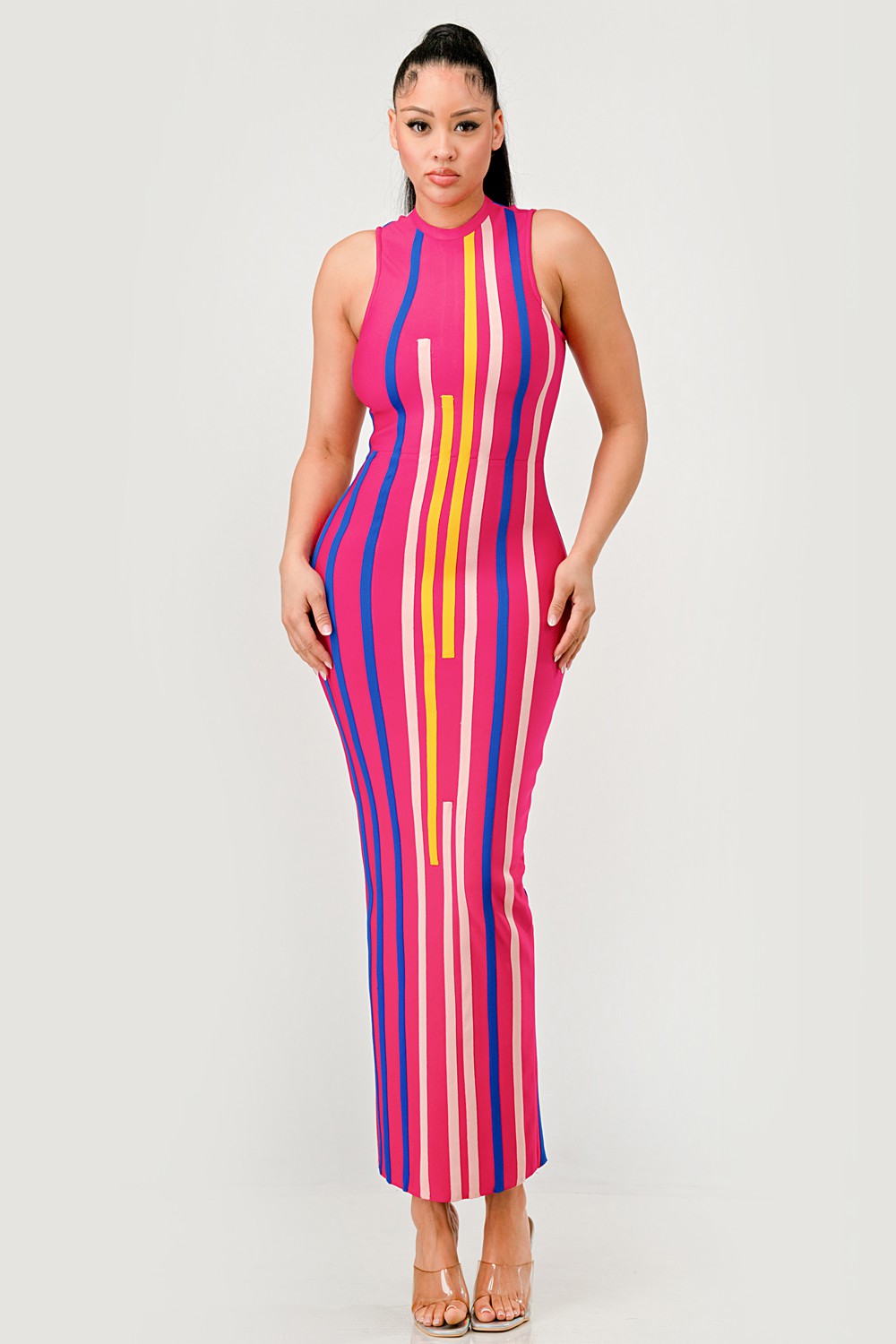 Sunset Boulevard Maxi in BLACK view 2 - Sunset Boulevard Maxi Trusso (dress)