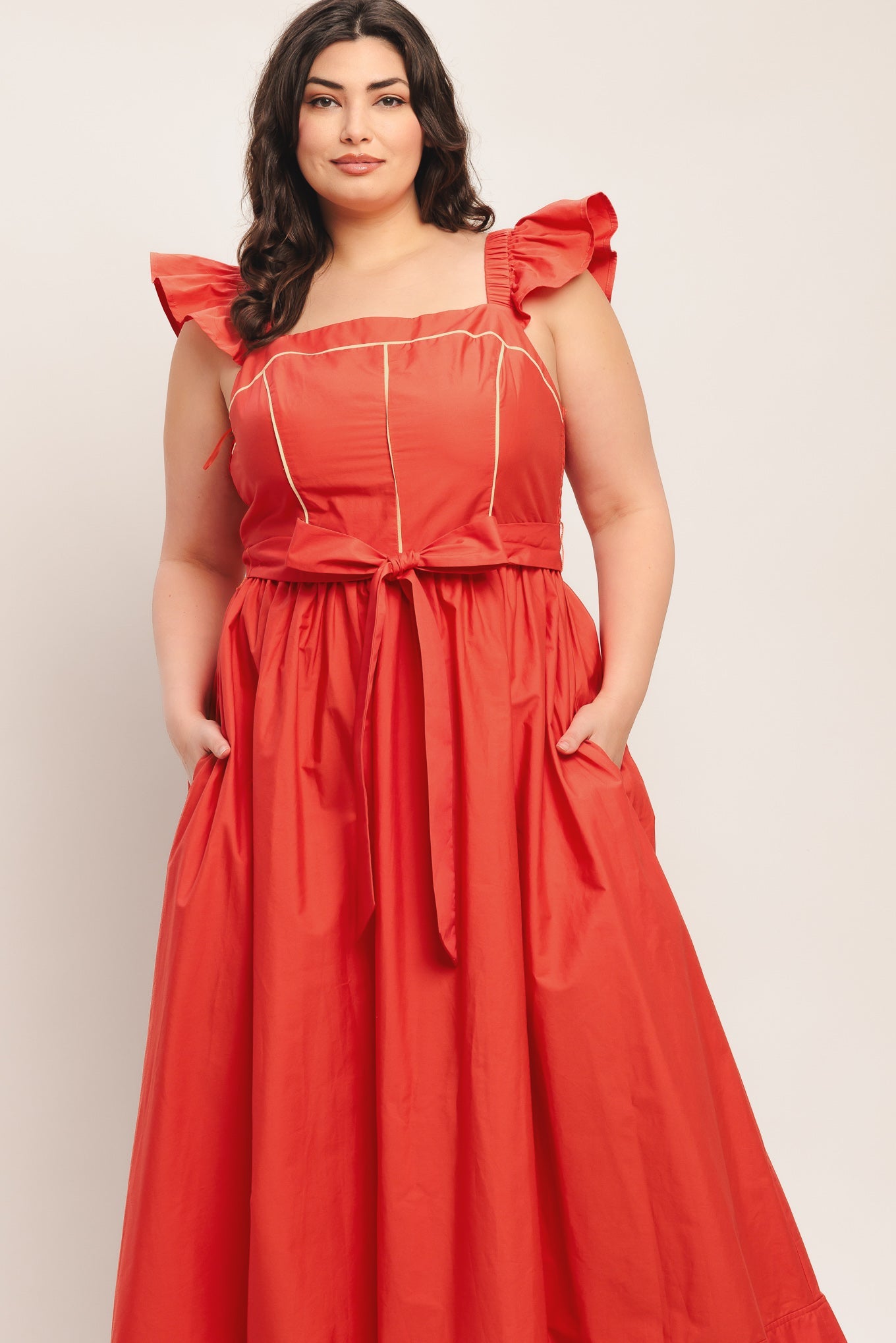 Sunset Romance Woven Midi Dress view 8 - Sunset Love Dress Billabong