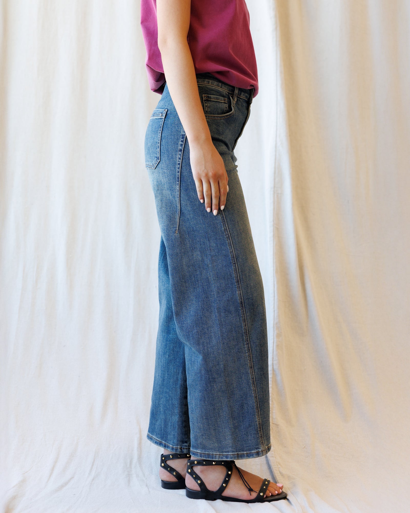 Super High Ankle Wide Leg Flattering Seam in 28 view 4 - Super High Waisted Seamless Underwear (bottom)