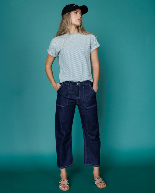 Super High Rise Barrel-leg Jeans in 25 - High-Waisted - Ultra High Jeans (bottom)