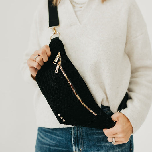 Susie Suede Bum Bag in Camel view 2 - Susan Suede Bag