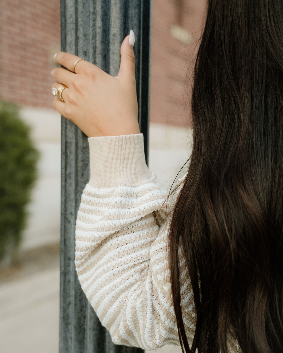 sydney striped sweater Sydney Striped Sweater view 6 (layer) - shop at us.meeeshop