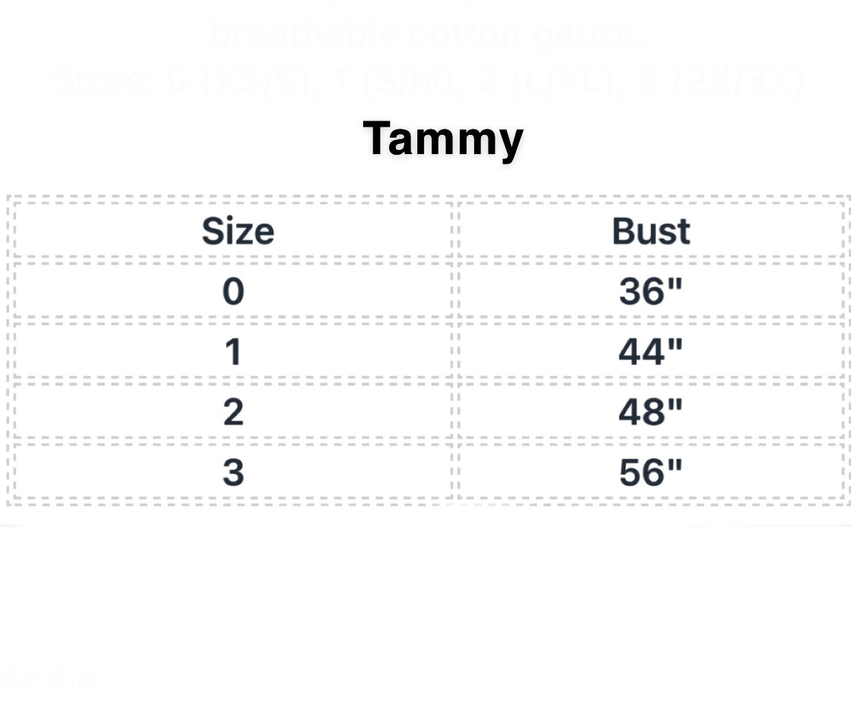 Tammy- Jacket/top for Every Occasion 100% Cotton Gauze in 1 (S/M) view 15