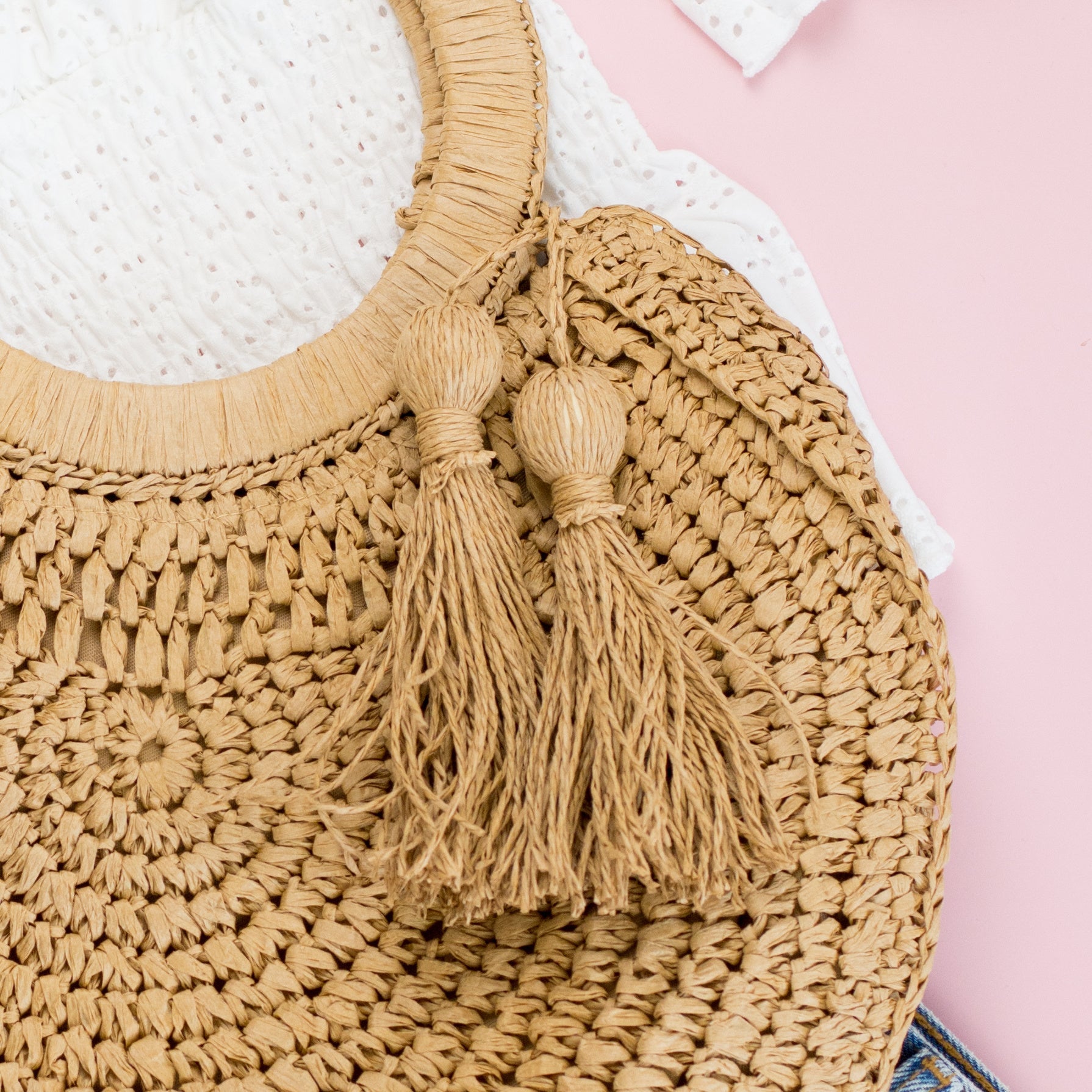 Tassel O Ring Tote view 5 (bag)