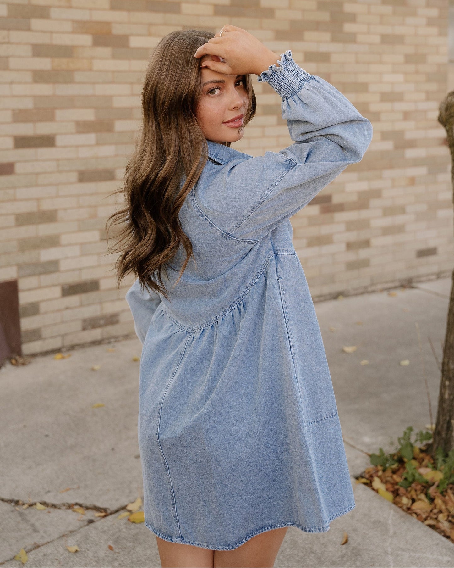 Tatum Dress - Beau Blue view 6 - Blue Dress