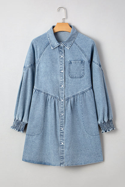Tatum Dress - Beau Blue view 8 - Blue Dress