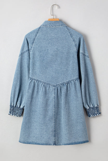 Tatum Dress - Beau Blue view 9 - Blue Dress
