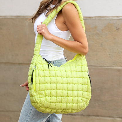 Taylor Quilted Puffer Tote view 13 - Bella Taylor Quilted Tote (bag)