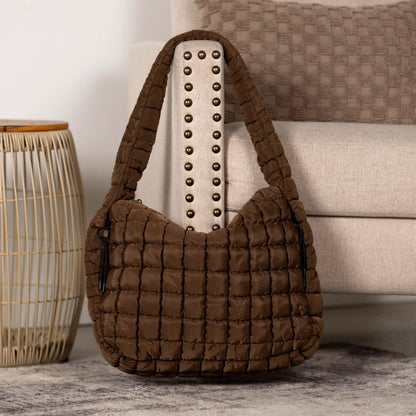 Taylor Quilted Puffer Tote view 14 - Bella Taylor Quilted Tote (bag)