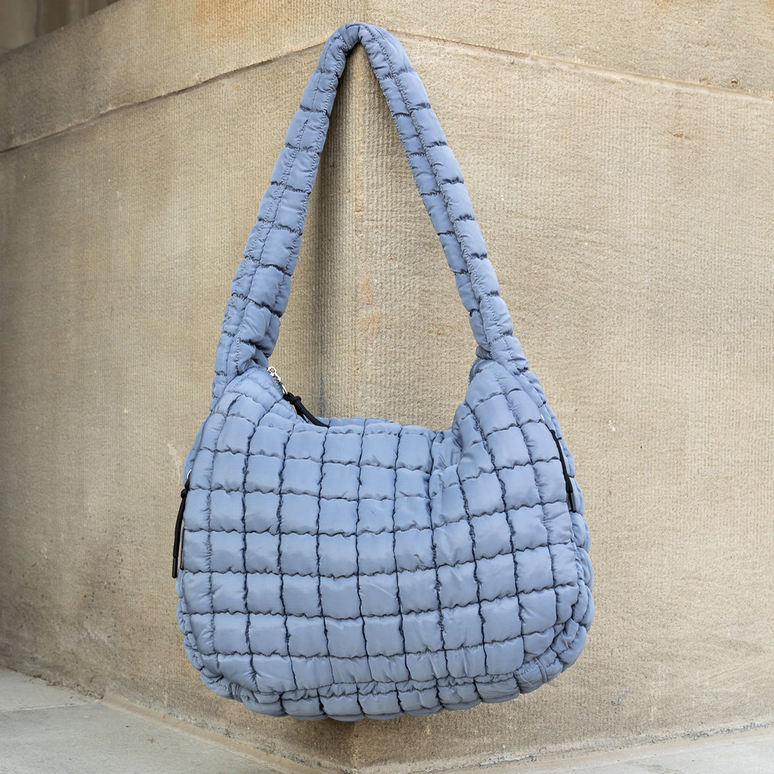 Taylor Quilted Puffer Tote view 18 - Bella Taylor Quilted Tote (bag)