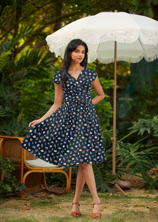 Tea Party Greta Dress in XS - Tea Party Dresses For Women